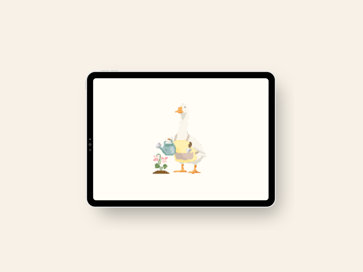 Gardening Goose - Digital Download