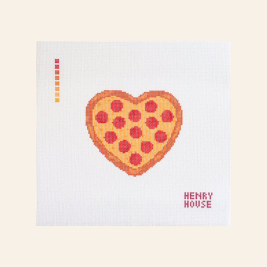 Pepperoni Pizza Heart