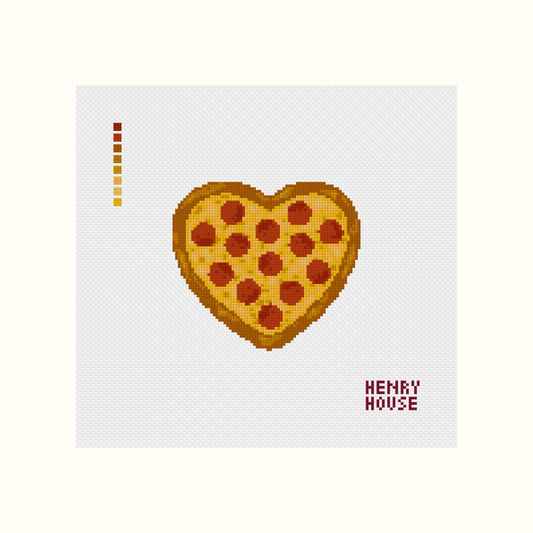 WHOLESALE PREORDER - Pepperoni Pizza Heart