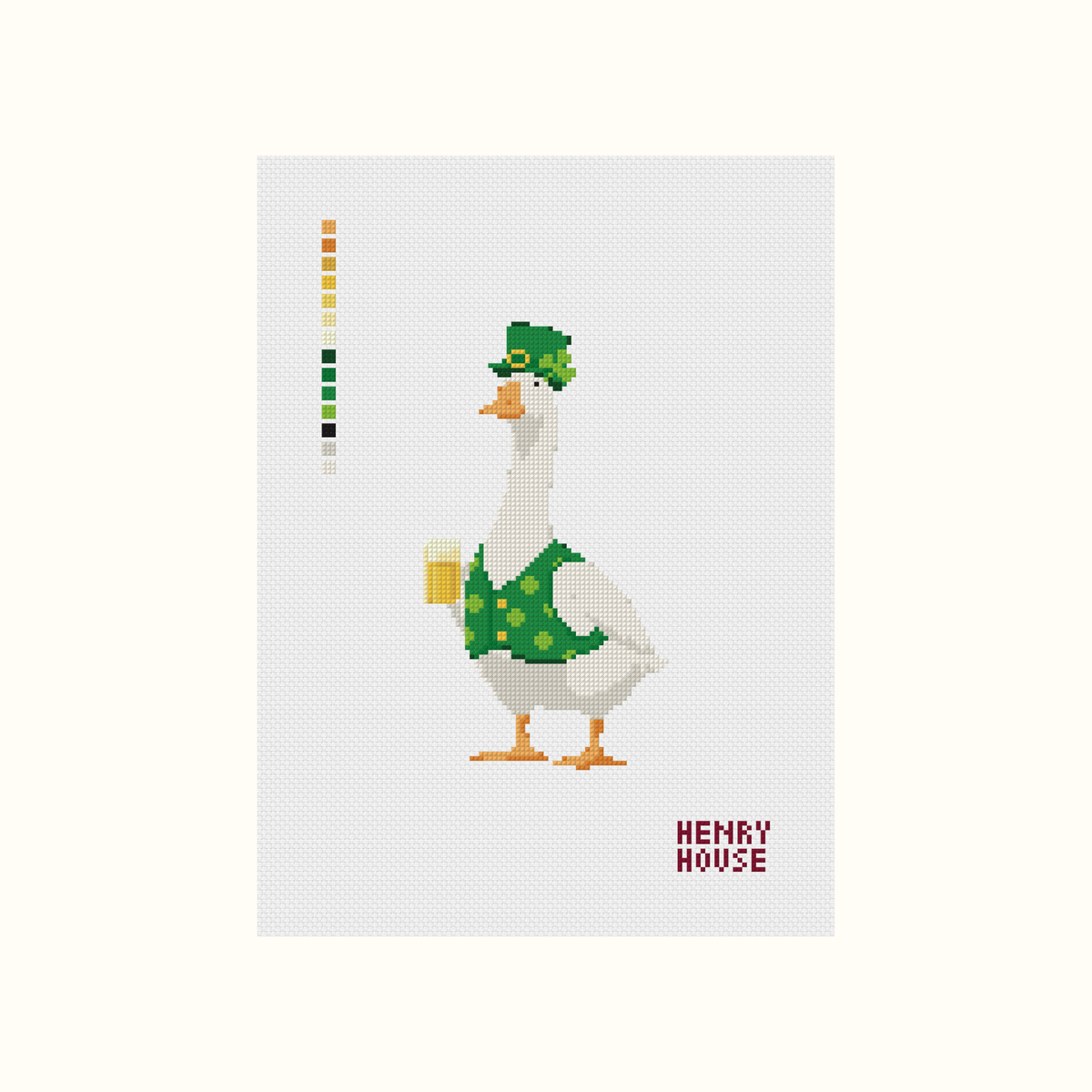 WHOLESALE PREORDER - St. Patrick's Day Goose